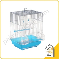 قفس٢لیوان مدل سقف صاف کد 105 آبی